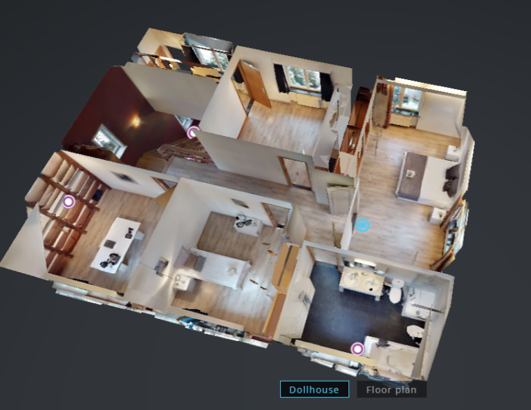 3DWalk/Over Matterport Dollhouse