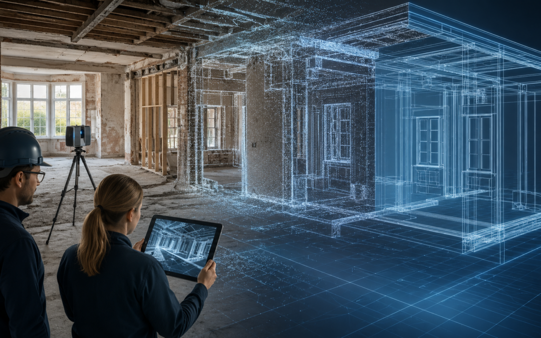 Waarom een 3D scan vóór de start van een renovatie zoveel misverstanden voorkomt